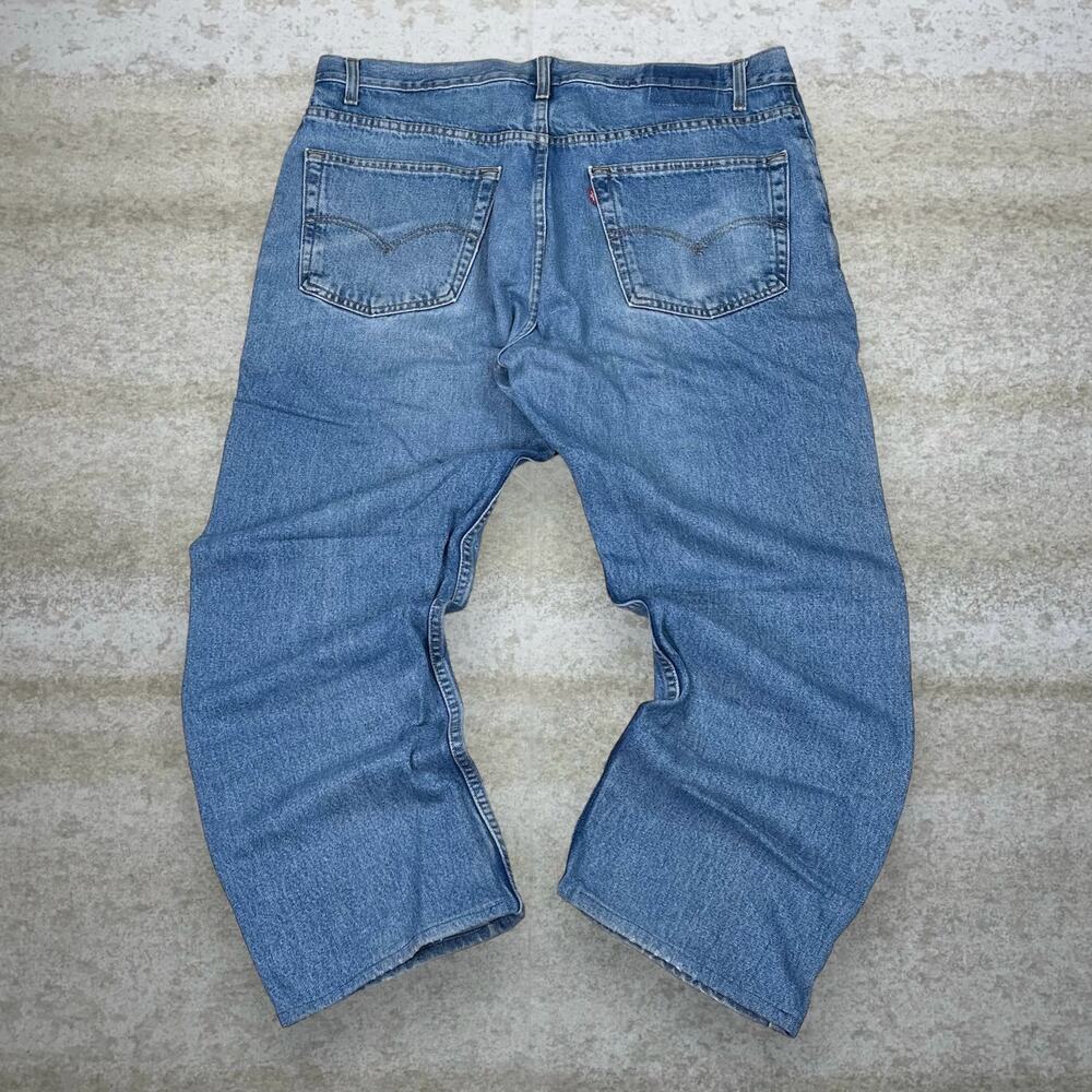 Vintage 90s Levis Jeans 505 40x28 Regular Straight Fit Medium Wash Denim Cotton